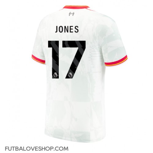 Dres Liverpool Curtis Jones #17 Tretina 2024-25 Krátky Rukáv